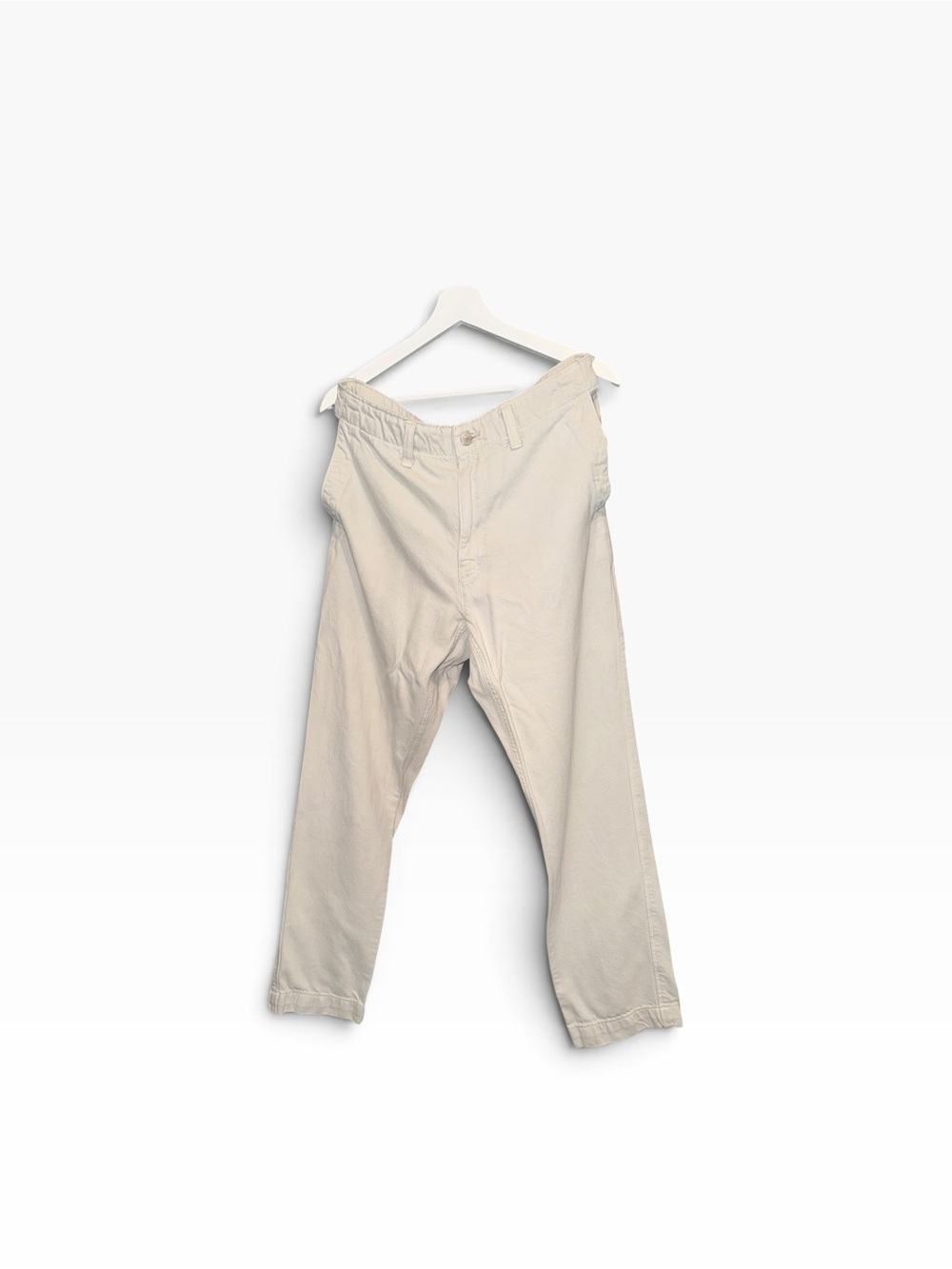 Abercrombie & Fitch Men’s Straight Jeans in Beige